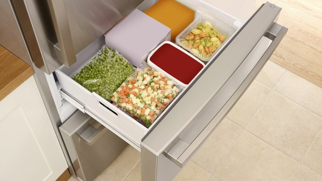 freezer drawer organization hacks